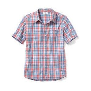 Old Navy Plaid Short-Sleeve Shirt for Boys Size XL (14-16)
